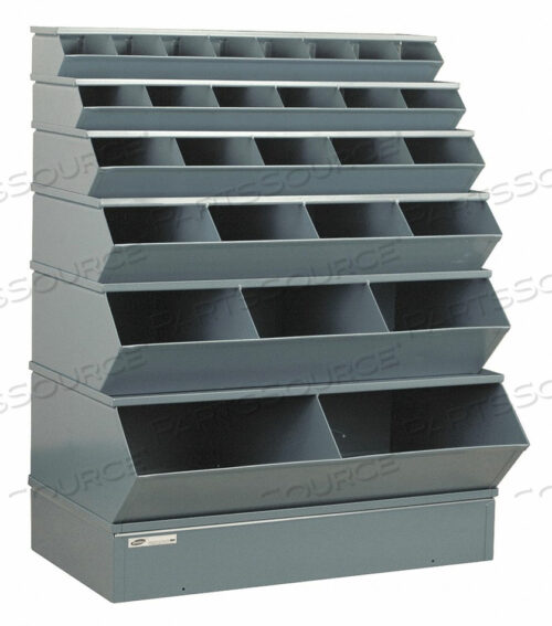 OEM#: 3-5028SSBСЕКЦИОННЫЙ БЛОК КОНТЕЙНЕРОВ 28 СЕРЫЙ 53 ДЮЙМА H от Stackbin Corporation