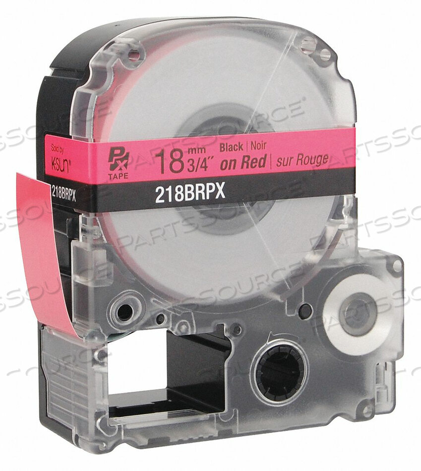 OEM#: 218BRPXЭТИКЕТКА ДЛЯ КАРТРИДЖА 3/4 ДЮЙМА W КРАСНАЯ от Epson