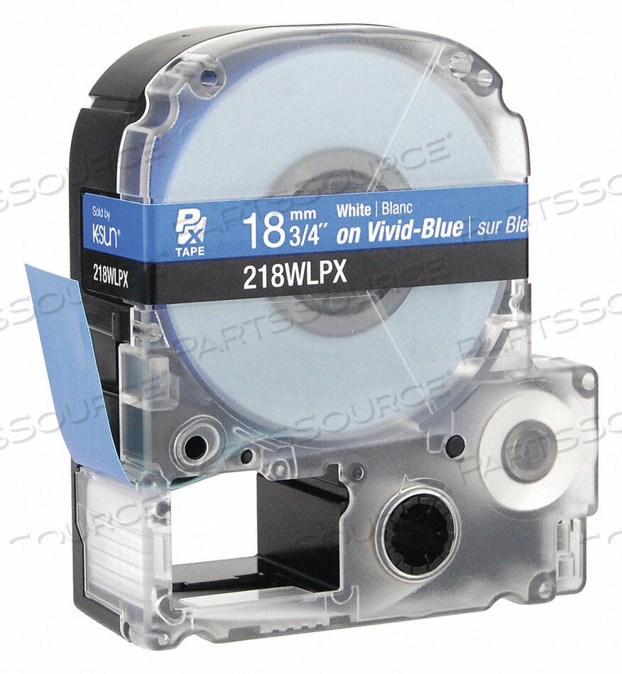 OEM#: 218WLPXЭТИКЕТКА ДЛЯ КАРТРИДЖА 3/4 ДЮЙМА W СИНЯЯ от Epson