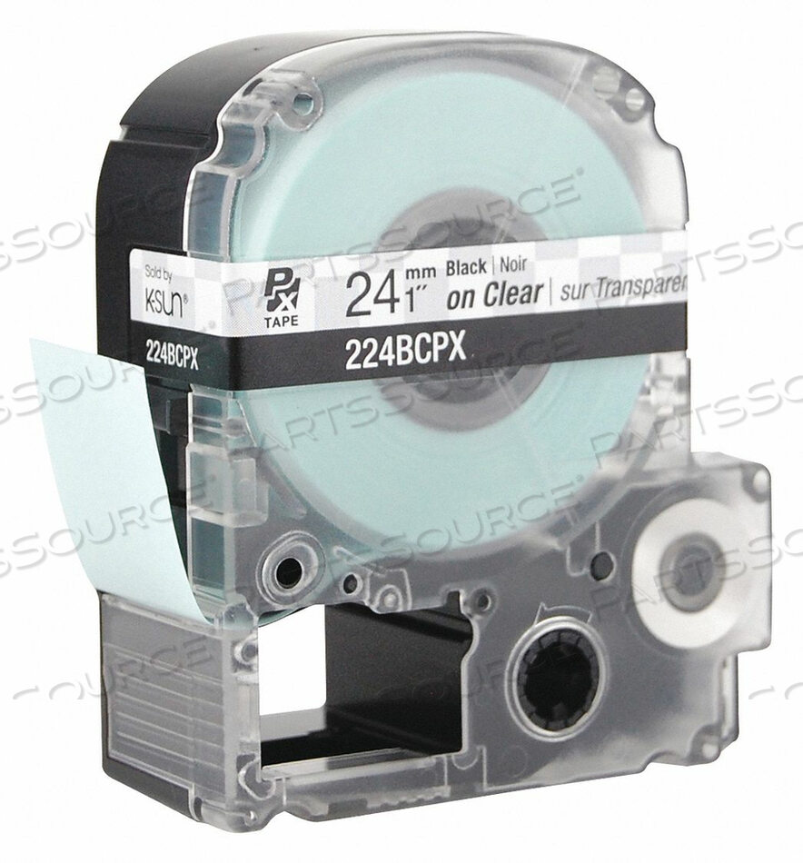 OEM#: 224BCPXЭТИКЕТКА КАРТРИДЖА 1 ДЮЙМ W ПРОЗРАЧНАЯ от Epson