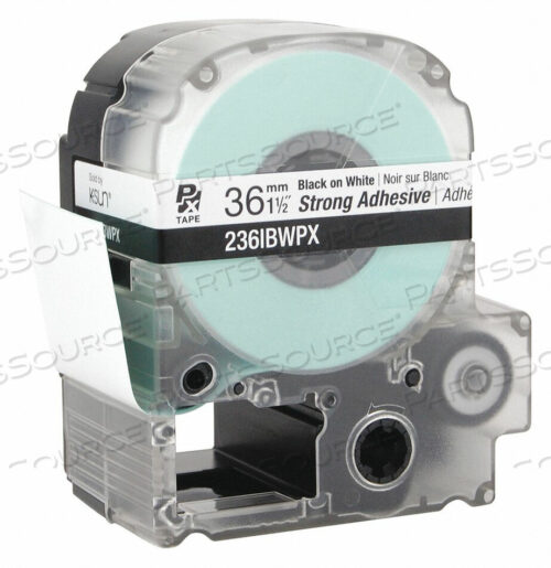 OEM#: 236IBWPXCARTRIDGE LABEL 1-1/2 IN W WHITE by Epson