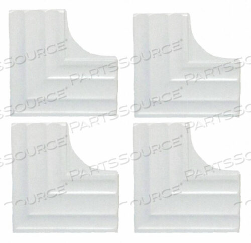 OEM#: 88514УГЛОВЫЕ ПЛАСТИНЫ ГОЛУБЬ БЕЛЫЕ 3 ДЮЙМА L PK4 от Mirredge