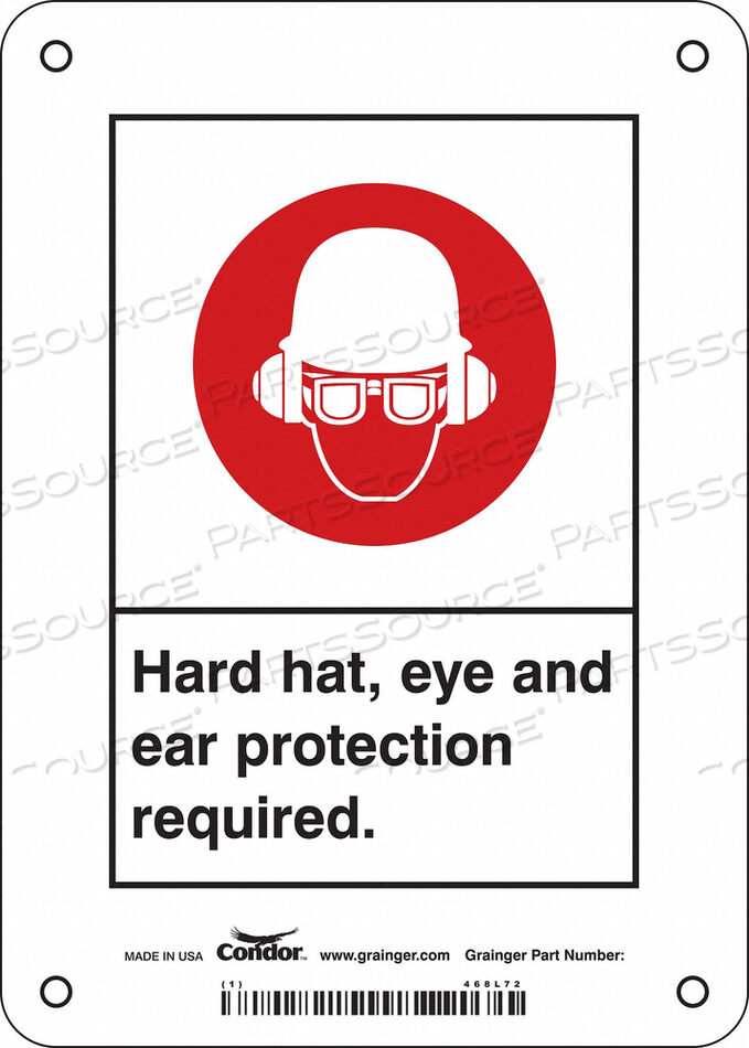 OEM#: 468L72ЗНАК БЕЗОПАСНОСТИ 5 ШX7 В 0,055 ТОЛЩИНА от Condor