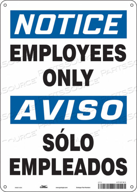 OEM#: 472F63ЗНАК БЕЗОПАСНОСТИ 10 Ш 14 В 0,032 ТОЛЩИНА от Condor