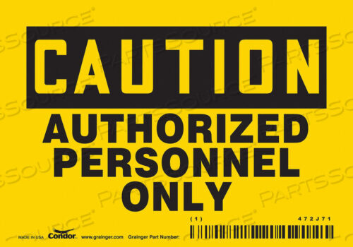 OEM#: 472J71ЗНАК БЕЗОПАСНОСТИ 5 Ш 3 В 0,004 ТОЛЩИНА от Condor