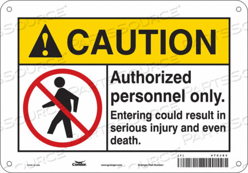 OEM#: 472J83K1879 ЗНАК БЕЗОПАСНОСТИ 10 Ш 7 В 0,032 ТОЛЩИНА от Condor