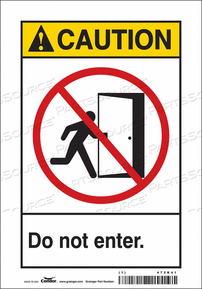 OEM#: 472K41ЗНАК БЕЗОПАСНОСТИ 7 Ш 10 В 0,004 ТОЛЩИНА от Condor