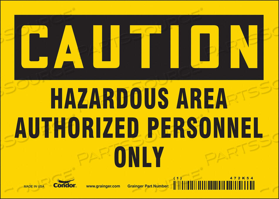 OEM#: 472K54K1887 ЗНАК БЕЗОПАСНОСТИ 7 Ш 5 В 0,004 ТОЛЩИНА от Condor