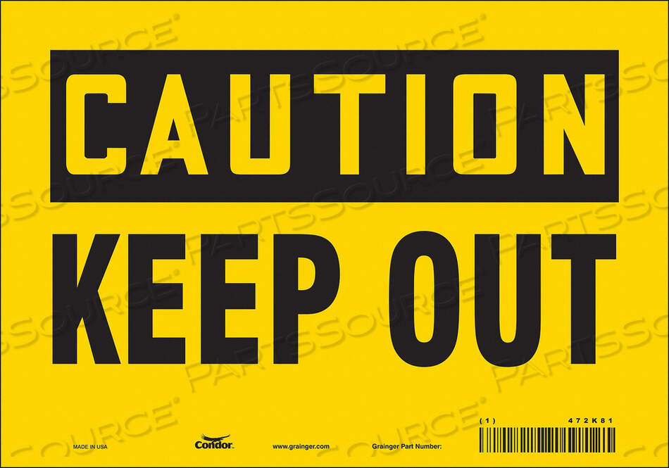 OEM#: 472K81ЗНАК БЕЗОПАСНОСТИ 10 Ш 7 В 0,004 ТОЛЩИНА от Condor