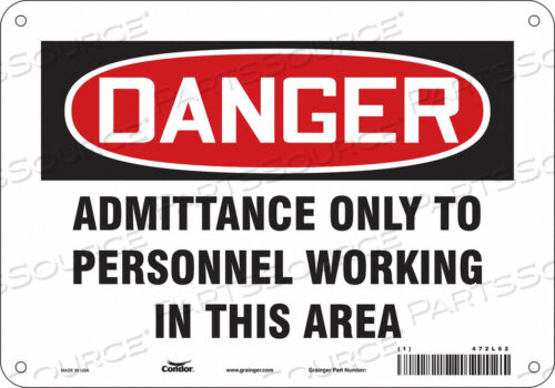 OEM#: 472L62ЗНАК БЕЗОПАСНОСТИ 10 Ш 7 В 0,055 ТОЛЩИНА от Condor