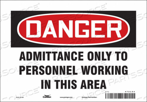 OEM#: 472L64ЗНАК БЕЗОПАСНОСТИ 10 Ш 7 В 0,004 ТОЛЩИНА от Condor