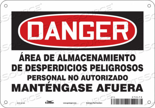 OEM#: 472L72ЗНАК БЕЗОПАСНОСТИ 10 Ш 7 В 0,032 ТОЛЩИНА от Condor