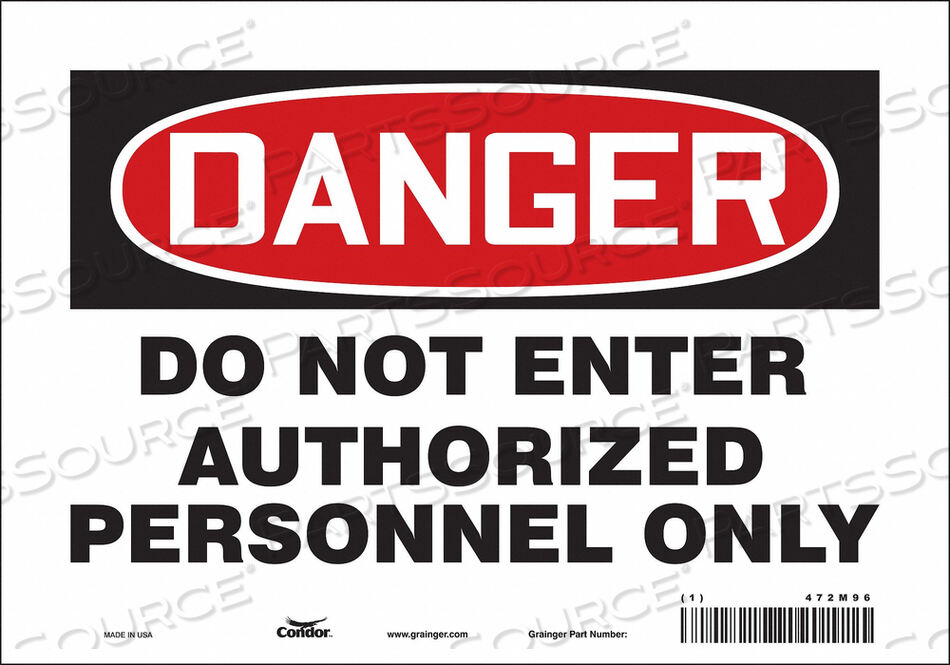OEM#: 472M96ЗНАК БЕЗОПАСНОСТИ 10 Ш 7 В 0,004 ТОЛЩИНА от Condor