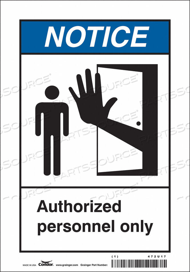 OEM#: 472U17ЗНАК БЕЗОПАСНОСТИ 7 Ш 10 В 0,004 ТОЛЩИНА от Condor