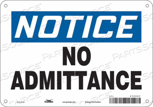 OEM#: 472V07J6998 ЗНАК БЕЗОПАСНОСТИ 10 Ш 7 В 0,055 ТОЛЩИНА от Condor