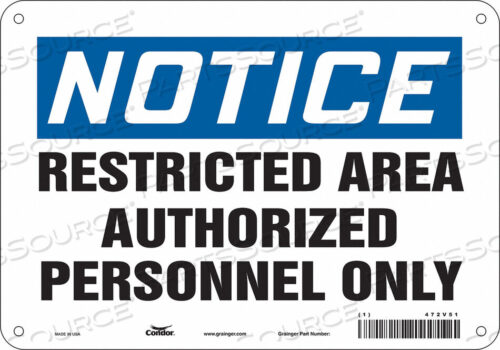 OEM#: 472V51ЗНАК БЕЗОПАСНОСТИ 10 Ш 7 В 0,032 ТОЛЩИНА от Condor