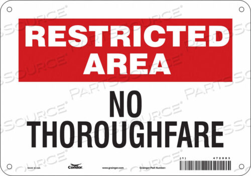 OEM#: 472X83ЗНАК БЕЗОПАСНОСТИ 10 Ш 7 В 0,032 ТОЛЩИНА от Condor