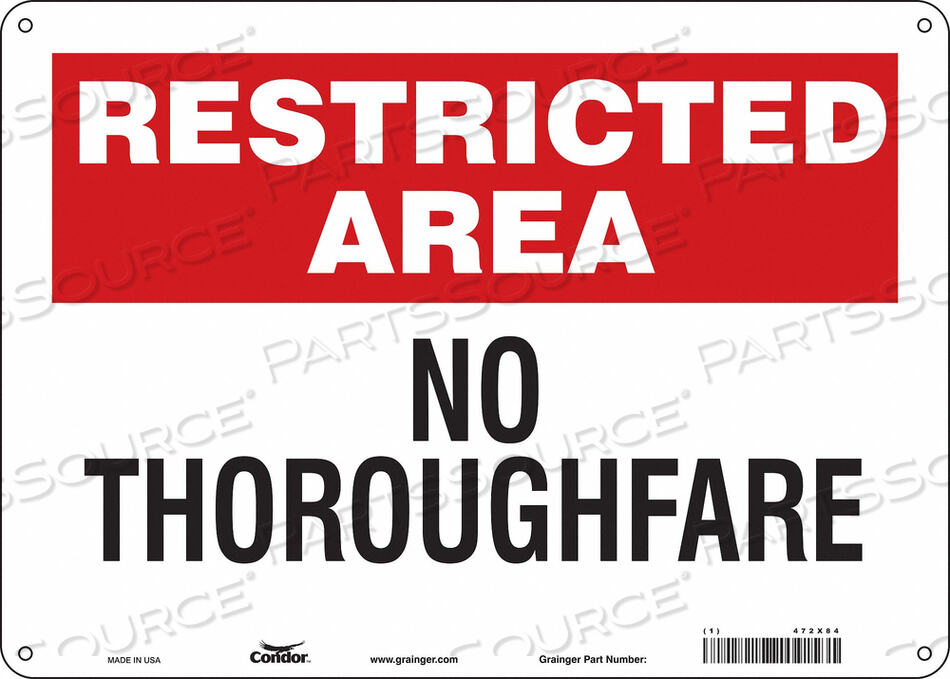 OEM#: 472X84ЗНАК БЕЗОПАСНОСТИ 14 Ш 10 В 0,032 ТОЛЩИНА от Condor