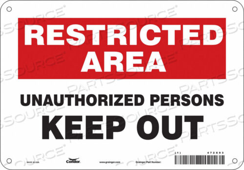 OEM#: 472X93J7027 ЗНАК БЕЗОПАСНОСТИ 10 Ш 7 В 0,055 ТОЛЩИНА от Condor