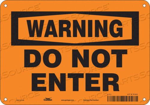 OEM#: 472Y60ЗНАК БЕЗОПАСНОСТИ ВХОД ЗАПРЕЩЕН 7 X10 от Condor