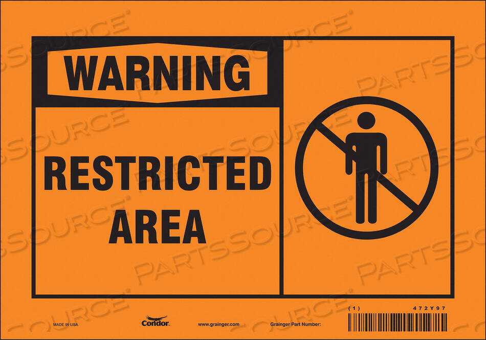 OEM#: 472Y97ЗНАК БЕЗОПАСНОСТИ 10 Ш 7 В 0,004 ТОЛЩИНА от Condor