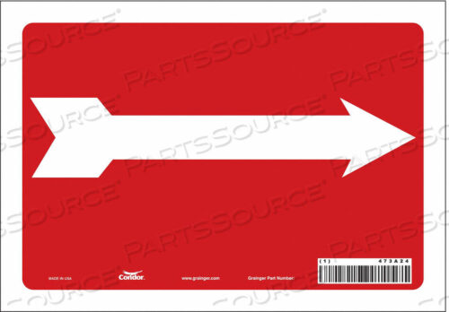 OEM#: 473A24ЗНАК БЕЗОПАСНОСТИ 10 Ш 7 В 0,004 ТОЛЩИНА от Condor