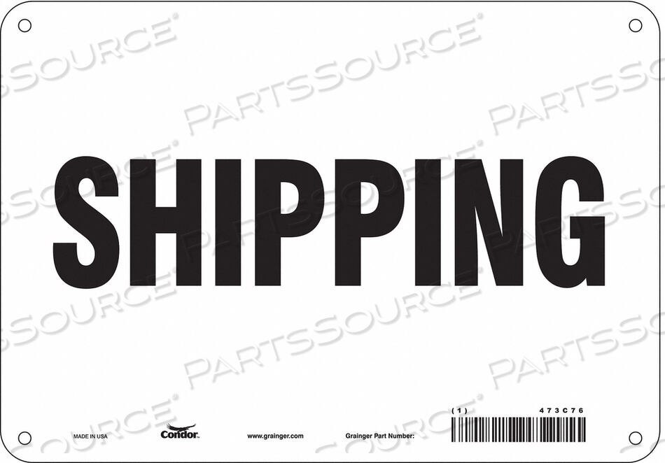 OEM#: 473C76ЗНАК БЕЗОПАСНОСТИ 10 Ш 7 В 0,032 ТОЛЩИНА от Condor