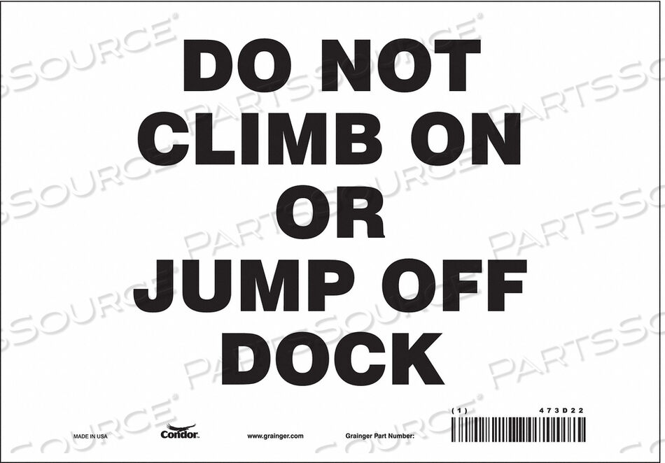 OEM#: 473D22ЗНАК БЕЗОПАСНОСТИ 10 Ш 7 В 0,004 ТОЛЩИНА от Condor