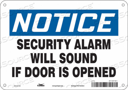 OEM#: 473F51ЗНАК БЕЗОПАСНОСТИ 10 Ш 7 В 0,055 ТОЛЩИНА от Condor