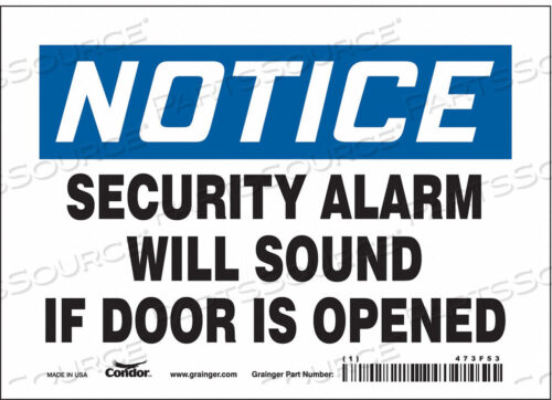 OEM#: 473F53ЗНАК БЕЗОПАСНОСТИ 7 Ш 5 В 0,004 ТОЛЩИНА от Condor