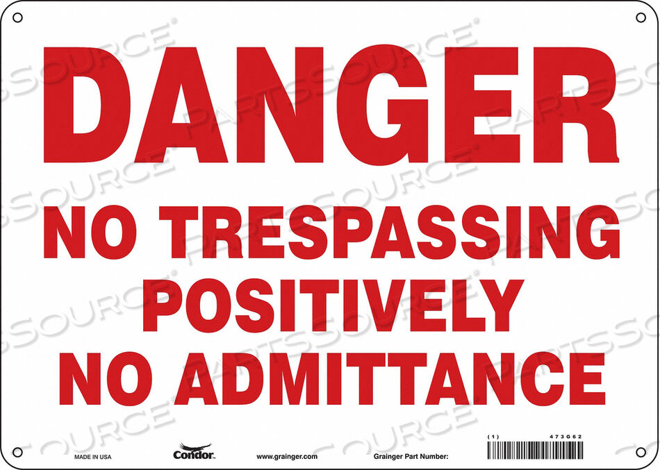 OEM#: 473G62ЗНАК БЕЗОПАСНОСТИ 14 Ш 10 В 0,032 ТОЛЩИНА от Condor