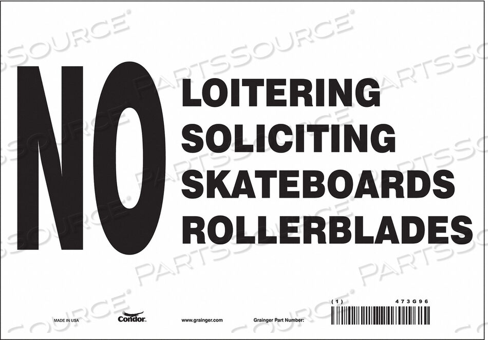 OEM#: 473G96ЗНАК БЕЗОПАСНОСТИ 10 Ш 7 В 0,004 ТОЛЩИНА от Condor