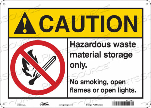 OEM#: 473P63ЗНАК «КУРИТЬ ЗАПРЕЩЕНО» 14 ШX10 В 0,032 ТОЛЩИНА от Condor