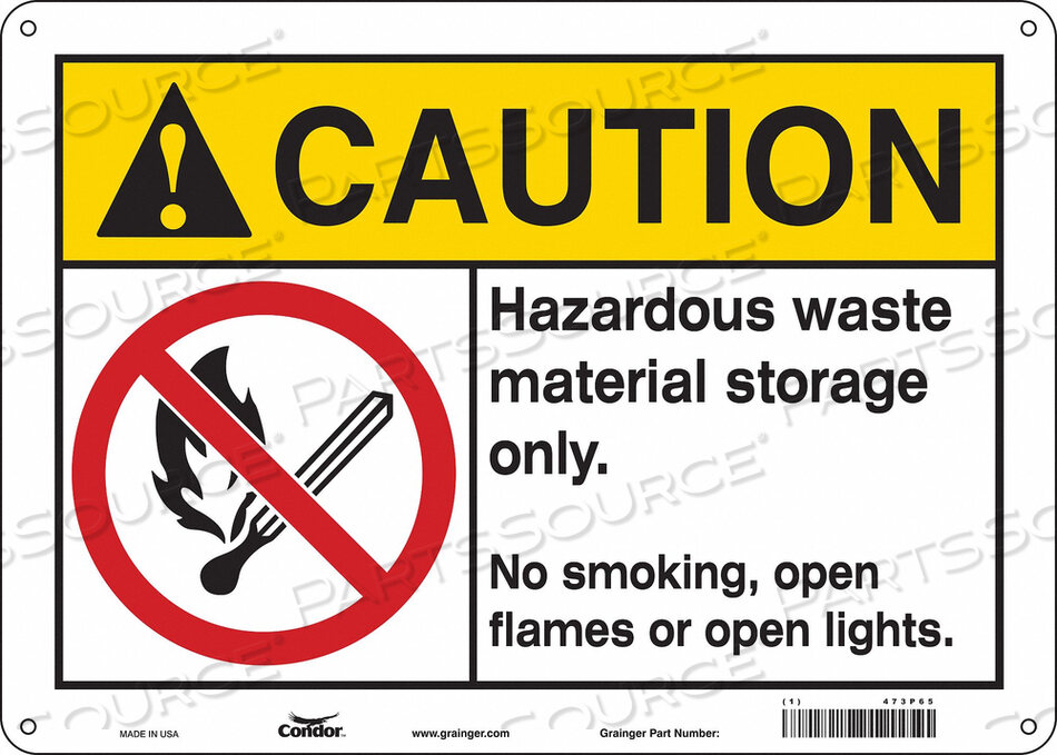 OEM#: 473P65ЗНАК «КУРИТЬ ЗАПРЕЩЕНО» 14 ШX10 В 0,055 ТОЛЩИНА от Condor