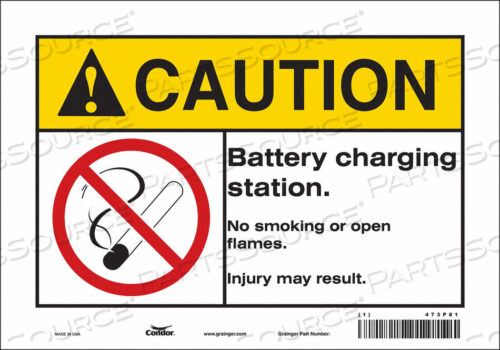 OEM#: 473P81ЗНАК «КУРИТЬ ЗАПРЕЩЕНО» 10 ШX7 В 0,004 ТОЛЩИНА от Condor