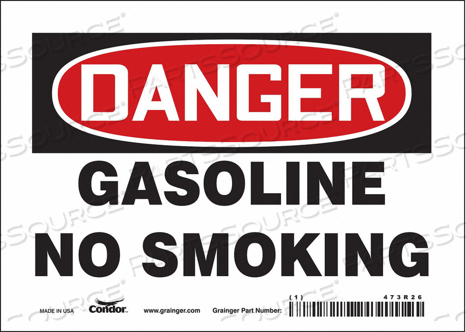 OEM#: 473R26ЗНАК «КУРИТЬ ЗАПРЕЩЕНО» 7 ШX5 В 0,004 ТОЛЩИНА от Condor