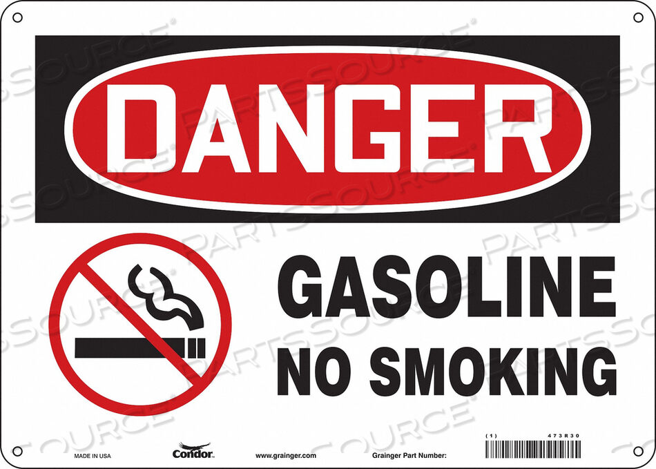 OEM#: 473R30ЗНАК «КУРИТЬ ЗАПРЕЩЕНО» 14 ШX10 В 0,032 ТОЛЩИНА от Condor