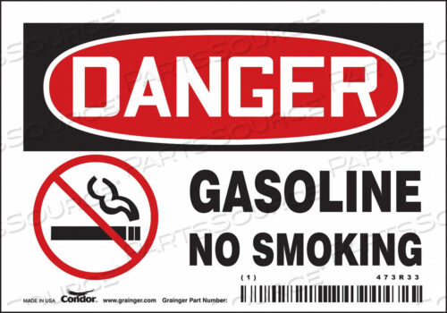 OEM#: 473R33ЗНАК «КУРИТЬ ЗАПРЕЩЕНО» 5 ШX3-1/2 В ТОЛЩИНА 0,004 от Condor