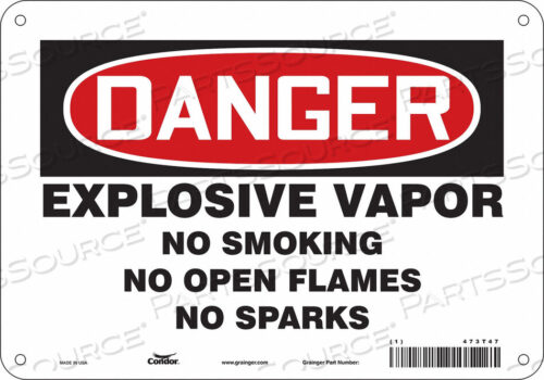 OEM#: 473T47ЗНАК «КУРИТЬ ЗАПРЕЩЕНО» 10 ШX7 В 0,032 ТОЛЩИНА от Condor