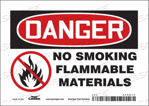 OEM#: 473U11ЗНАК «КУРИТЬ ЗАПРЕЩЕНО» 7 ШX5 В 0,004 ТОЛЩИНА от Condor