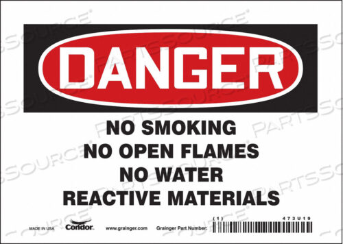 OEM#: 473U19ЗНАК «КУРИТЬ ЗАПРЕЩЕНО» 7 ШX5 В 0,004 ТОЛЩИНА от Condor