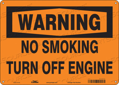 OEM#: 473V34ЗНАК «КУРИТЬ ЗАПРЕЩЕНО» 14 ШX10 В 0,055 ТОЛЩИНА от Condor