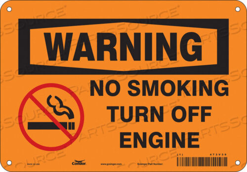 OEM#: 473V39ЗНАК «КУРИТЬ ЗАПРЕЩЕНО» 10 ШX7 В 0,055 ТОЛЩИНА от Condor