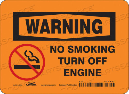 OEM#: 473V42ЗНАК «КУРИТЬ ЗАПРЕЩЕНО» 7 ШX5 В 0,004 ТОЛЩИНА от Condor