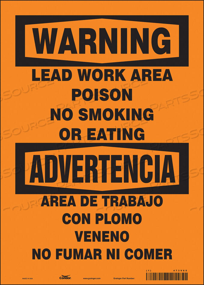 OEM#: 473V65ЗНАК «КУРИТЬ ЗАПРЕЩЕНО» 10 ШX14 В 0,004 ТОЛЩИНА от Condor