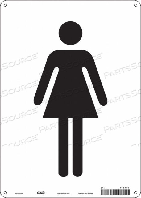 OEM#: 473X82ЗНАК ТУАЛЕТА 10 Ш 14 В 0,032 ТОЛЩИНА от Condor