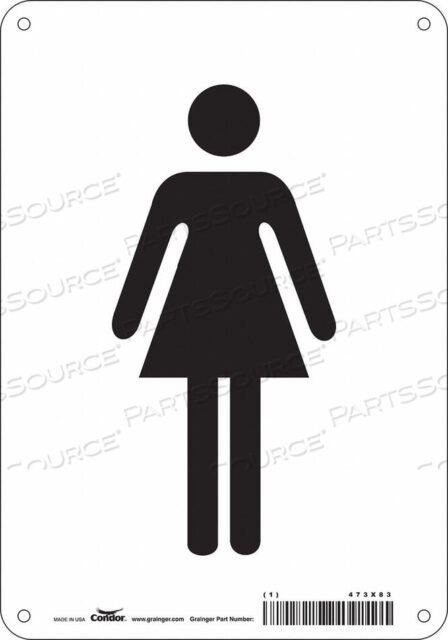 OEM#: 473X83ЗНАК ТУАЛЕТА 7 Ш 10 В 0,055 ТОЛЩИНА от Condor