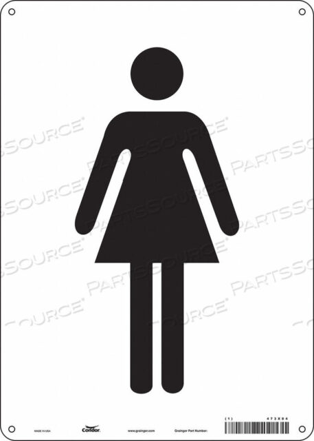 OEM#: 473X84ЗНАК ТУАЛЕТА 10 Ш 14 В 0,055 ТОЛЩИНА от Condor