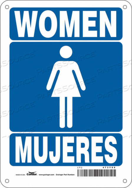 OEM#: 473Y88ЗНАК ТУАЛЕТА 7 Ш 10 В 0,032 ТОЛЩИНА от Condor