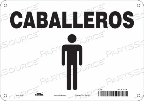 OEM#: 473Z34ЗНАК ТУАЛЕТА 10 Ш 7 В 0,055 ТОЛЩИНА от Condor